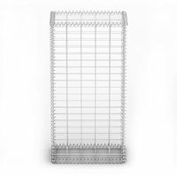 Schanskorf met deksels 100x50x30 cm gegalvaniseerd draad - thumbnail