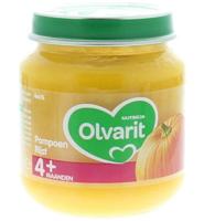 Olvarit 4+ Maanden Pompoen Rijst 125g bij Jumbo - thumbnail