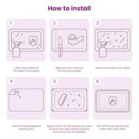 VidaXL Raamfolies 5 st mat 3d regenboogpatroon pvc - thumbnail