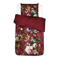 Essenza Fleurel Wine red Dekbedovertrek - thumbnail
