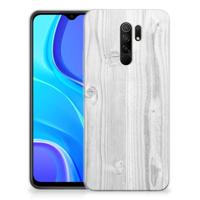 Xiaomi Redmi 9 | Bumper Hoesje | White Wood - thumbnail