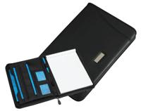 Schrijfmap Rillstab Excellent de luxe A4 lederlook zwart - thumbnail