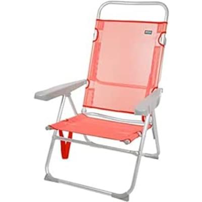 Strandstoel Aktive Roze 48 x 57 x 99 cm Voor meerdere posities