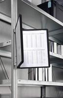 Durable Wandhouder | 5 zichtpanelen | zwart | met profielframef. | 1 stuk - 591401 591401 - thumbnail
