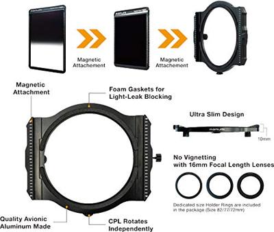 Marumi magnetische filter houder m100 voor 100 mm filters