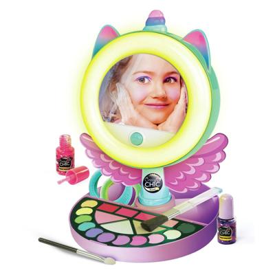 Clementoni crazy chic - eenhoorn spiegel met led ring licht Clementoni crazy chic - eenhoorn spiegel met led ring licht