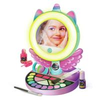 Clementoni crazy chic - eenhoorn spiegel met led ring licht - thumbnail