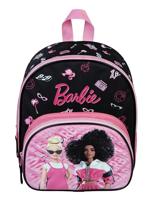 Barbie Rugzak 30x25x10 cm Roze/Zwart - thumbnail