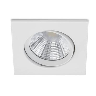 Trio Led inbouwspotPamir Square 5,5w - 3000K - 8,5cm wit - 650410131