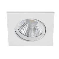 Trio Led inbouwspotPamir Square 5,5w - 3000K - 8,5cm wit - 650410131 - thumbnail