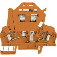 Weidmüller 1315890000 Zekering-serieklem 4 mm Spanveer Oranje 50 stuk(s) - thumbnail