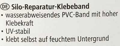 Kuil reparatie tape wit 25 m Kuil reparatie tape wit 25 m