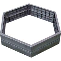 GRAF 645100 ERGO-hoogbeet-systeem, incl. connector, kunststof, H 25 cm, set van 6 stuks 1 stuk(s) - thumbnail