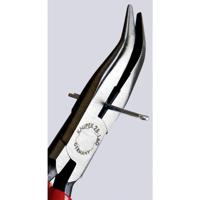 Knipex 25 21 160 Platte rondbektang Elektronica en fijnmechanica 40° gebogen Vanadium elektrostaal 160 mm - thumbnail
