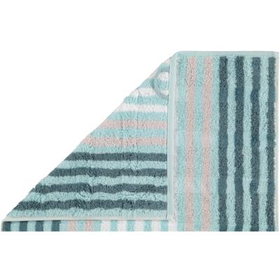 Cawö Cawö Noblesse Seasons Gastendoekje Streifen - mint - 30x50
