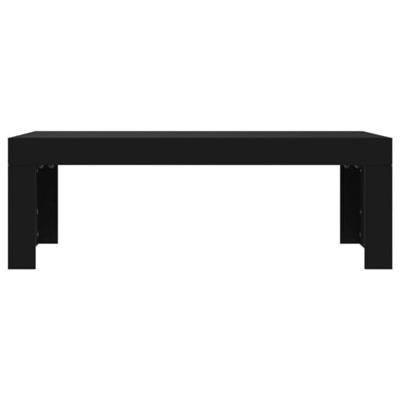 Salontafel 102x50x36 cm bewerkt hout zwart