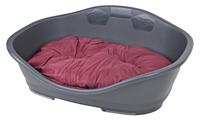 TRIXIE VITAL SOFA BENDSON ORTHOPEDISCH OVAAL DONKERGRIJS / LICHTGRIJS 100X80X25 CM - thumbnail