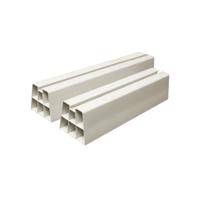Opstelbalken voor airco - Canalit - PVC - 1000 x 100 x 100 mm - Wit - Verpakking 2 stuks - thumbnail
