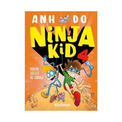 Kluitman Ninja kid 4 - ninja steelt de show Kluitman Ninja kid 4 - ninja steelt de show