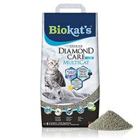 Biokat&apos;s Diamond Care Multicat Fresh kattenbakvulling 8 liter - thumbnail