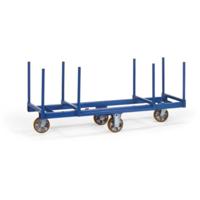 Fetra Hauptartikel 2111 Wagen voor lang materiaal Staal Poedercoating Laadvermogen (max.): 1200 kg Materiaal banden=Kunststof - thumbnail