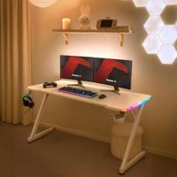 Huzaro Hero 4.8 White RGB - gaming bureau - thumbnail