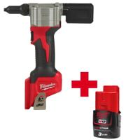 Milwaukee M12 BPRT-0 Accu subcompacte blindklinknageltang 12V Basic Body - 4933464404 - thumbnail