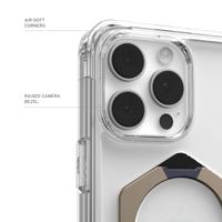 Urban Armor Gear Plyo XTE Backcover Apple iPhone 16 Pro Max Transparant, Titaan Inductieve lading, MagSafe compatible, Met standfunctie, Stootbestendig - thumbnail