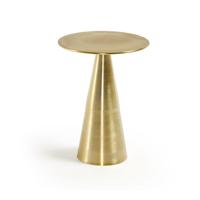 Kave Home Bijzettafel 'Rhet' 39cm, kleur goud - thumbnail
