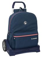 Schoolrugzak met Wielen El Ganso Classic Marineblauw 32 x 43 x 14 cm - thumbnail