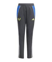 adidas Messi Trainingsbroek Kids Donkergrijs Neongeel Blauw - thumbnail