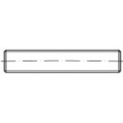 TOOLCRAFT TO-5384487 Schroefbout M10 250 mm Staal Galvanisch verzinkt 10 stuk(s)
