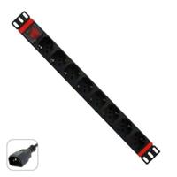 Strip 19" 8 Tomas Schuko con On/Off Switch WP WPN-PDU-C01-08 - thumbnail