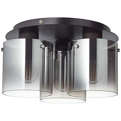 Brilliant PlafondlampBeth 3-lichts zwart - 75593/20