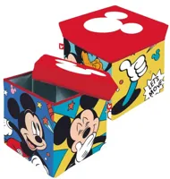 Mickey Mouse let's move opbergbox 30 x 30 x 30 cm - thumbnail