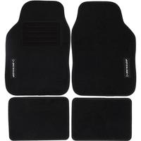Vloermattenset voor auto Dunlop Universeel 4 Onderdelen Zwart - thumbnail