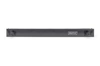 Digitus DN-97651 19 inch Afdekking voor patchkast 1 HE Zwart (RAL 9005) - thumbnail