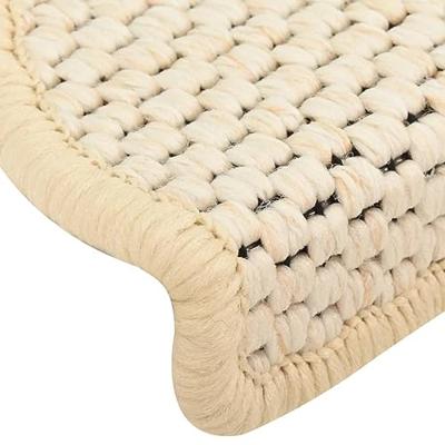 Trapmatten zelfklevend 15 st sisal-look 65x21x4 cm berber - thumbnail