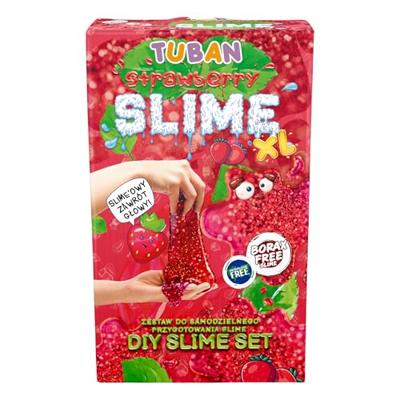 Tuban aardbeien slijm maken xl set