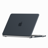 Lunso MacBook Neo cover hoes - case - Mat Zwart - thumbnail
