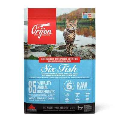 ORIJEN Six Fish Cat - droog kattenvoer - 1,8kg