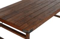 Vouwtafel Home ESPRIT Natuurlijk Gerecycleerd Hout 182 x 90 x 76 cm - thumbnail