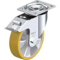 Blickle L-ALTH 180K-FI Zwenkwiel met rem Wieldiameter: 180 mm Draagvermogen (max.): 400 kg 1 stuk(s) - thumbnail