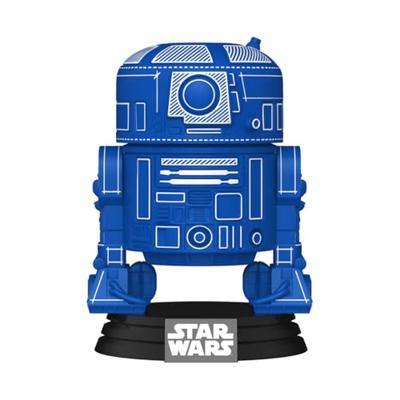 Star Wars Funko Pop Vinyl: R2-D2 (Blueprint)
