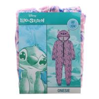 Onesie Lilo & Stitch & Roze Maat 98-104 - thumbnail