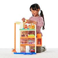 Moose Toys Bluey hammerbarn winkelcentrum speelset met licht en geluid - thumbnail