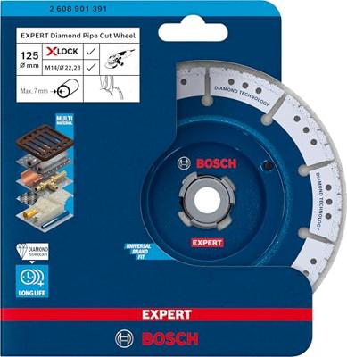 Bosch Accessories Bosch Power Tools 2608901391 Diamanten doorslijpschijf 125 mm 1 stuk(s) Bosch Accessories Bosch Power Tools 2608901391 Diamanten doorslijpschijf 125 mm 1 stuk(s)