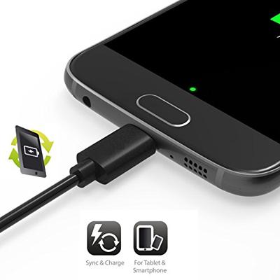 Ewent EW9911 micro USB-kabel USB-A naar micro-USB 1m zwart Ewent EW9911 micro USB-kabel USB-A naar micro-USB 1m zwart