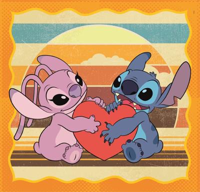 Clementoni Supercolor Puzzel Disney Stitch 3x48 Stukjes