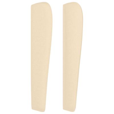 Boxspring met matras stof crèmekleurig 200x200 cm